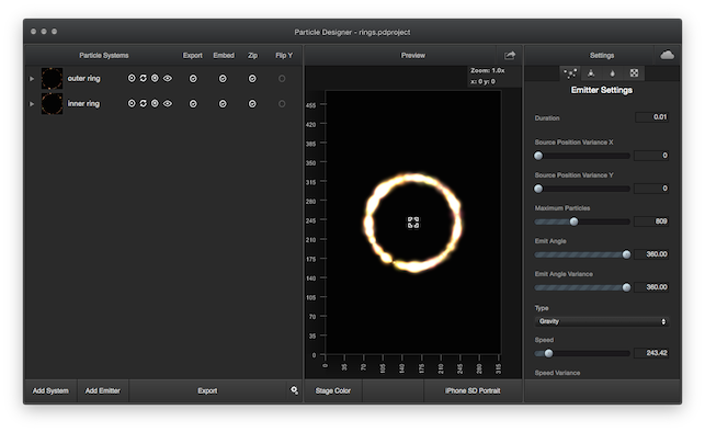 Particle Designer Particle Designer with CocosSharp – mikebluestein.com
